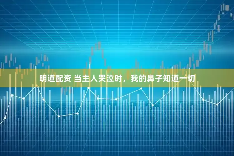 明道配资 当主人哭泣时，我的鼻子知道一切